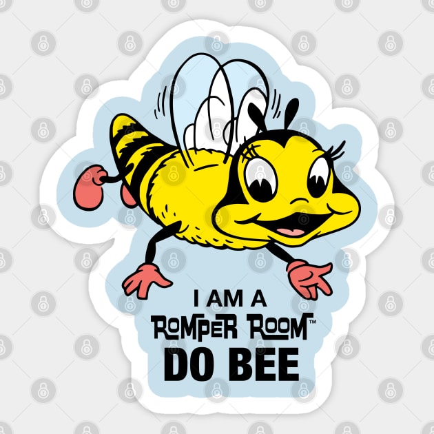 Romper Room Do Bee Sticker by Chewbaccadoll